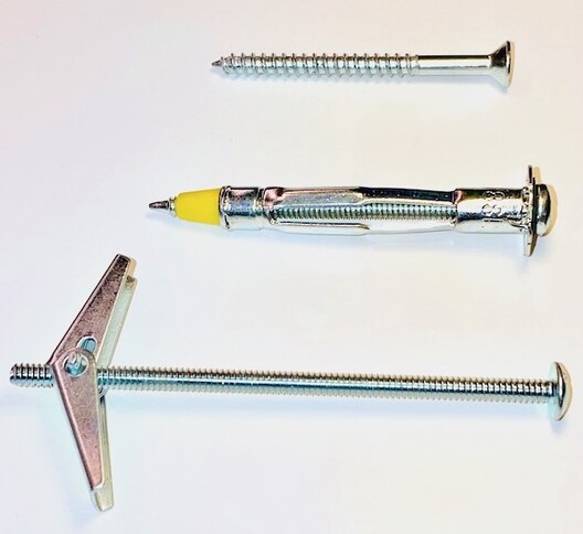 Hardware for Mounting Picture Hanging Systems